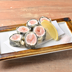 大摩桜レアささみ磯部揚げ