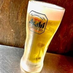 生ビール アサヒスーパードライ（中）