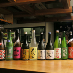 日本酒 (半々合45ml/半合90ml/一合180ml)