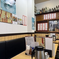 アットホームな親しみやすい店内☆