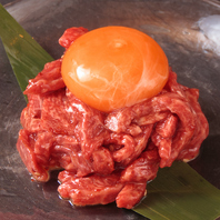 【絶品】和牛炙りユッケ