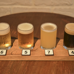 ビール飲み比べ / Beer Fright