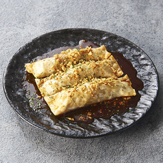 ザクザクガーリックの麻辣餃子