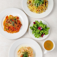 天賞堂カフェのパスタランチ