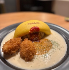 うにクリームオムライス