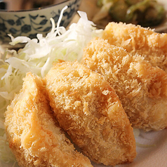 餃子カツ定食