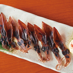 干しホタルイカ炙り