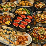 名物が勢揃い！こだわりの人気メニューが一度に楽しめる、OVER自慢の豪華ラインナップです。