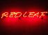 RED LEAF レッドリーフのロゴ