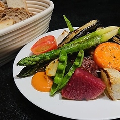 石窯焼き野菜8種盛り合わせ