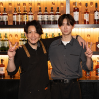 愉快なスタッフがお出迎え！