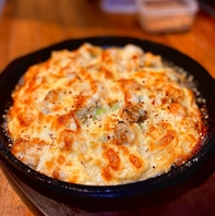 独自の焼き方で仕上げる「熾き火パリパリチジミ」