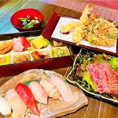むら松笑店 寿司と天ぷらとのおすすめランチ3