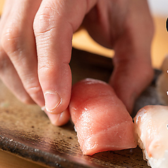 職人が極めた極上の握り寿司の写真