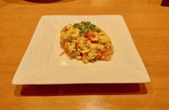 トマ卵炒め