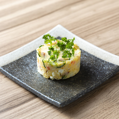 雲仙ハムと玉子のポテサラ