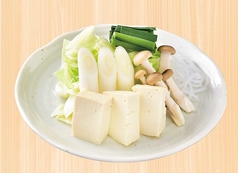 特製キムチチゲ 野菜豆腐セット(1人前)