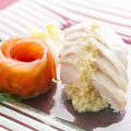 料理メニュー写真&nbsp;蒸し鶏の冷菜（生姜ソース）