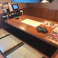 モダンで和風の店内。おしゃれだけど気取らず入りやすい雰囲気◎