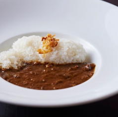 和牛すじ肉の煮込みカレー
