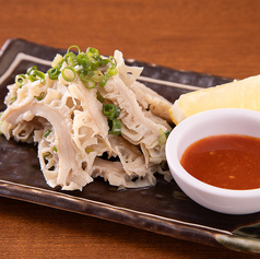 牛ハチノス刺し