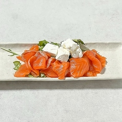 スモークサーモンとクリームチーズ