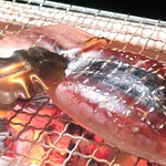 お酒好きにはたまらない、イカ焼き♪丸ごと1本の迫力！