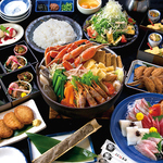 ちゃんこ鍋+2H飲み放題付きのコース！本場の味をお楽しみください♪