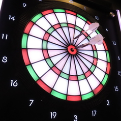 最新ダーツ台もご用意！