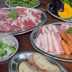 OutdoorBBQ Terrace GLOBAR眺めが良いテラスレストランのコース写真