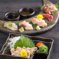 様々な部位が楽しめる◎食感をご堪能ください！