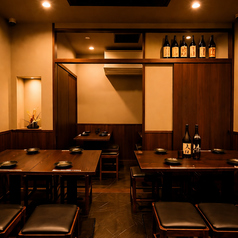 少人数～使える扉付きの隠れ家居酒屋はちょっとしたご宴会にぴったり♪