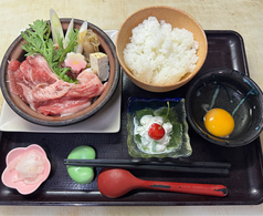 和牛すき焼き御膳