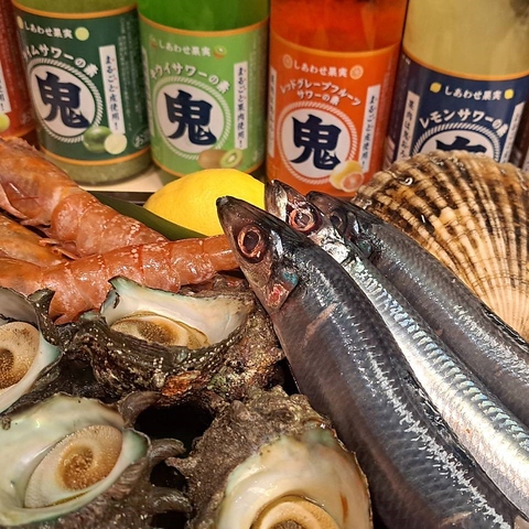 旬の食材を炭火で調理！！