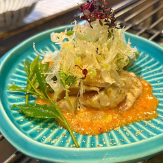 京赤地鶏ささみ アボカド