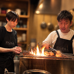 炭にこだわった、至高の炭焼き料理