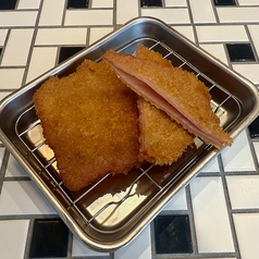 レトロハムカツ2枚