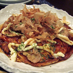 豚肉と玉子のお好み焼き風