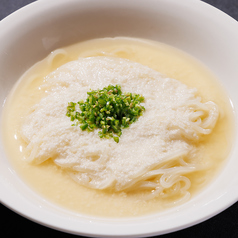 青唐辛子ととろろの冷麺