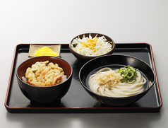 かきあげ丼うどんセット
