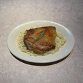 料理メニュー写真&nbsp;丸ごとチキンのクリームリゾット