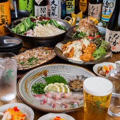 食堂まさ盆のコース写真