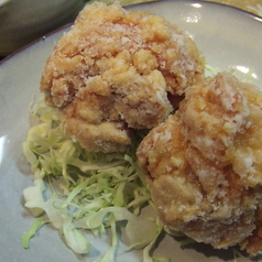 鶏のから揚げねぎ醤油ソース