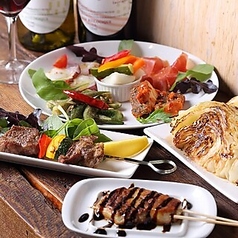 小皿料理とワイン酒場 バルバグジー所沢のコース写真