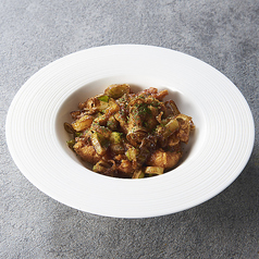 たっぷり香味葱の油淋鶏