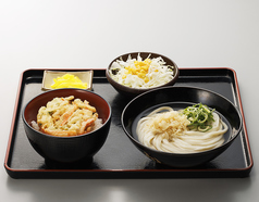 かきあげ丼うどんセット