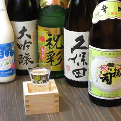 お料理に合う日本酒多数！