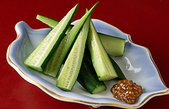 自家製味噌のもろキュウリ