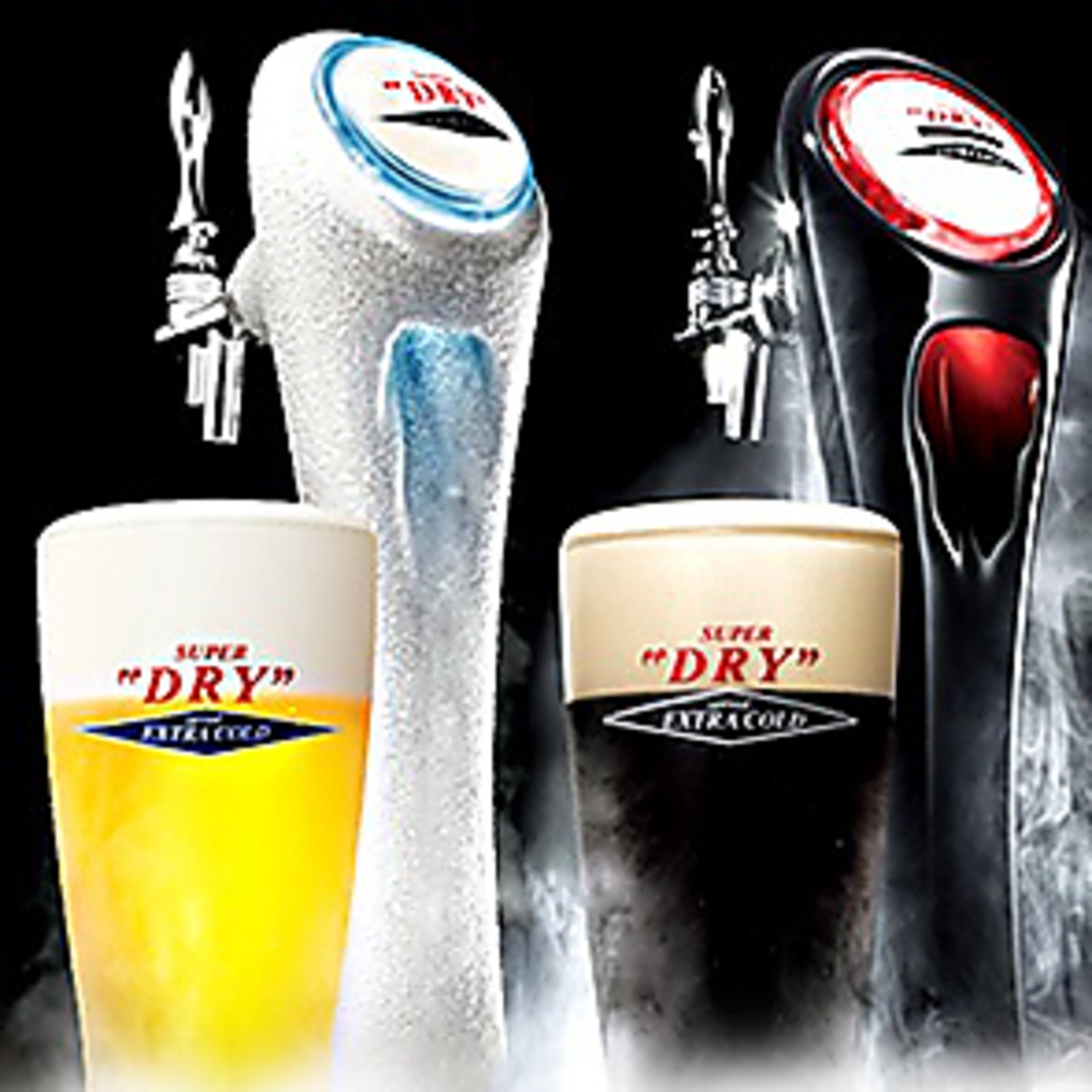 【期間限定】黒と白！2種の-2℃が楽しめる飲み放題！フリー飲放1600円～！コース代+1000円～飲放付！