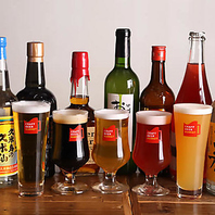 ドリンク各種取り揃えております